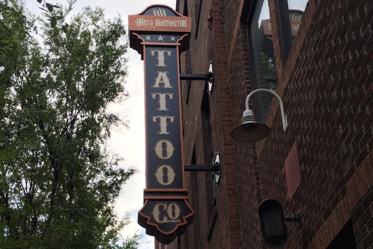 You can find our tattoo shop in downtown Nashville