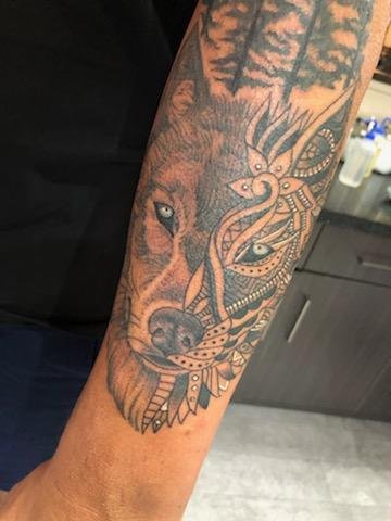 Markus Ruegsegger's tattoo