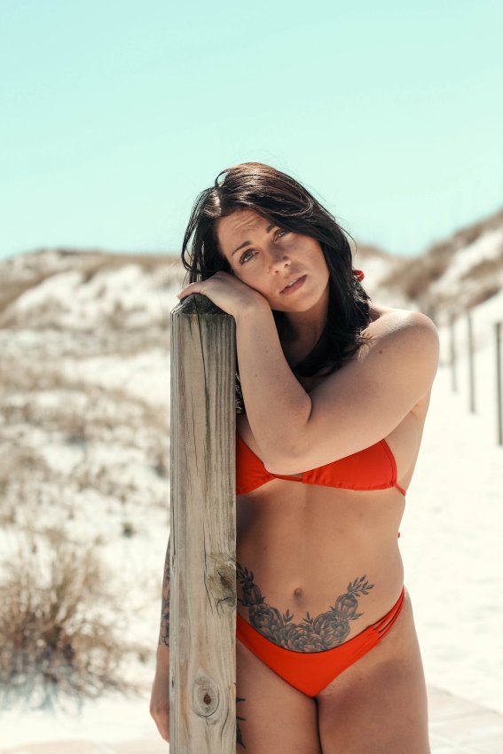 Brittany Tareco gets tattooed by Mel at H&amp;H Tattoo Nashville