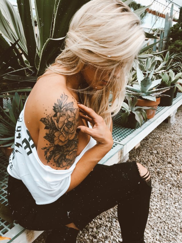 Melissa Mickelson's tattoo
