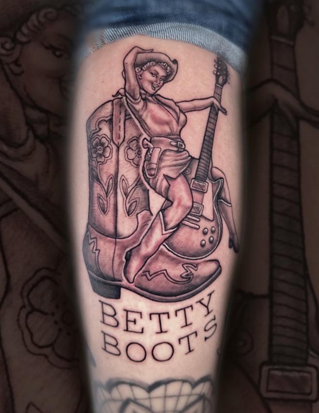 Tattoo Inspiration: Honkey-Tonk Tattoos