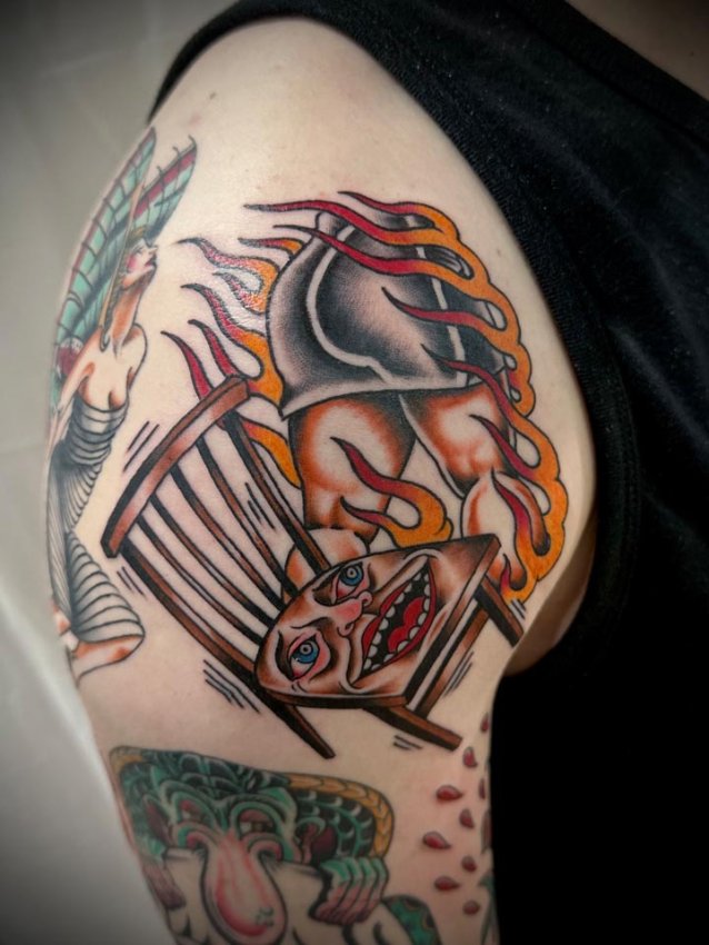 Tattoo by Mat Moreno